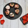 12 x Silikon-Muffinform mit Herz-Cupcake-Backform Produktbild-Vorschau 3