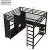Flieks Etagenbett 160x200cm mit Kleiderschrank, Kinder Produktbild-Vorschau 7