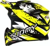 Suomy X-Wing Gap Motocross Helm, gelb/schwarz/weiß, XL Produktbild-Vorschau 2