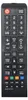 A black remote control with various buttons and labels. Náhled obrázku produktu
