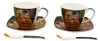 Home Elements Tasses avec soucoupes et cuillères 2 x 250 Voir les images du produit 6
