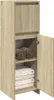 vidaXL Armoire de salle de bains Chêne Sonoma 30x30x95 cm Voir les images du produit 3