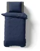 2-tlg Renforcé UNI Bettwäsche 135x200 + 80x80 cm Kopfkissen Produktbild-Vorschau 1