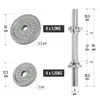 GORILLA SPORTS® Kurzhantel Set - 30 kg, 2er Set, 12 Produktbild-Vorschau 2