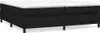 vidaXL Boxspringbettgestell Schwarz 200x200 cm Stoff Produktbild-Vorschau 1
