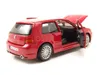 Maisto modellino auto VW Golf 4 R32 colore rosso, scala Anteprima dell’immagine prodotto 5
