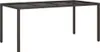 vidaXL Gartentisch Braun 190 x 90 x 75 cm Poly-Rattan Produktbild-Vorschau 1