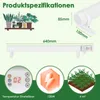 Ikodm Gewächshausheizung 120W mit Timer und 3000W Produktbild-Vorschau 2