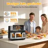 Heißluftfritteuse 9L-905 Doppelkammer Airfryer 2000W mit Produktbild-Vorschau 13