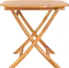 A wooden folding garden table. Produktbild-Vorschau