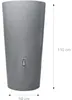 Regentonne GARANTIA Stone 2in1 inkl. Pflanzschale 210 l Produktbild-Vorschau 8
