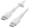 1x2 Belkin Flex Silikon-Kabel 1m USB-C/USB-C s+w  Produktbild-Vorschau 7