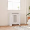 vidaXL Obklad radiátora z drevotriesky, biely, 78 cm Náhľad obrázku produktu 2