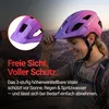 KED Embrace MU-1 Unisex Fahrradhelm Allroundhelm pink 52-58 Produktbild-Vorschau 13