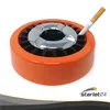 5x Orange, Starlet24® Windaschenbecher Gluttöter rund flach Produktbild-Vorschau 7