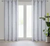 Gardine NELI silber 140x250 cm  Ösen Ösenvorhang Produktbild-Vorschau 1
