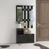 HOMCOM Ensembles 3 en 1 de meuble d'entrée vestiaire avec Voir les images du produit 2