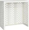 vidaXL Couverture de climatisation Blanc 110 x 50 x 105 cm Voir les images du produit 5