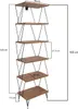 Skye Decor, Balaban - Pine, Bücherregale, Kiefer, 46 x 165 Produktbild-Vorschau 7