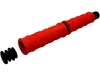 Singlespeed Fahrrad Griffe Extra Kurz Rot Produktbild-Vorschau 5