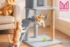 Katzenkratzbaum, Haus mit Spielzeug, hoch, 6 Ebenen, Bett, Produktbild-Vorschau 7