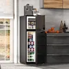Merax 92L mini lednička s mrazákem 22 l, skleněnými dvířky Náhled obrázku produktu 4
