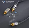 sonero S-AC900-010, RCA, Männlich, 2 x RCA, Männlich, 1 m, Produktbild-Vorschau 5