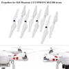 A collage showing drone propellers and two DJI Phantom drones. Náhled obrázku produktu