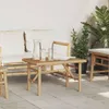 vidaXL Stolik kawowy brązowy 70 x 40 x 36 cm bambusowy Podgląd zdjęcia produktu 2