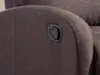 Relaxsessel Fernsehsessel - Stoff - Braun - ISAO Produktbild-Vorschau 3