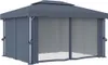 vidaXL Pavillon mit Vorhängen & LED-Lichterkette 4x3 m Produktbild-Vorschau 5