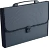 Fächertasche DIN A4 12Fächer Polypropylen schwarz Podgląd zdjęcia produktu 1