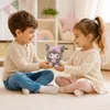 wiztex San-Rio Kuscheltier - 23 cm Grau Niedliches Anime Produktbild-Vorschau 7