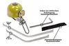 CYCLEHERO Fahrrad Mini Klingel bell yellow Lenker Glocke Produktbild-Vorschau 5