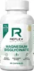 A white bottle of Reflex Nutrition Magnesium Bisglycinate capsules against a white background. Náhľad obrázku produktu