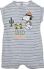 Snoopy Love Baby Kleinkind kurzarm Body Strampler – Grau / Produktbild-Vorschau 1