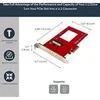 StarTech.com PEX4SFF8639, Pcie, U.2, PCIe 4.0, Červená, Náhľad obrázku produktu 11
