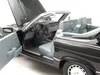 Mercedes 300 SL Cabrio R107 1986 blauschwarz metallic Produktbild-Vorschau 6