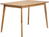 Miliboo - Skandinavischer Esstisch Eschenfurnier B120 cm Produktbild-Vorschau 3