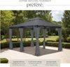 Tonnelle Emine 4 x 3 m - gris anthracite Voir les images du produit 3