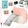 Creative Corner Dětský instantní fotoaparát medvídek růžový Náhľad obrázku produktu 1