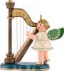 Engel mit Harfe (6,5cm) von Hubrig Volkskunst Produktbild-Vorschau 2