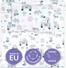 Baby Bettwäsche Set 100 x 135 cm - Kinderbettwäsche Produktbild-Vorschau 1