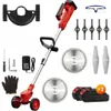 Akku-Rasentrimmer 21V mit 2 Akku und Ladegerät, 3-in-1 Produktbild-Vorschau 1