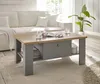 Couchtisch Chambord - Light Gray Artisan Oak Landhaus Produktbild-Vorschau 4