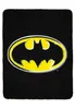 Batman Symbol Logo Polar Fleece Decke Kinder Kuscheldecke Produktbild-Vorschau 1