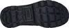 The sole of a black shoe is shown from an underneath view. Produktbild-Vorschau