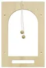 EDUPLAY 210088 Holzlaterne zum basteln & bemalen, natur Produktbild-Vorschau 2