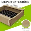 Sandkasten BULLE Lärche natur 45 mm inkl. Sitzbretter und Produktbild-Vorschau 5