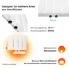 doporro Design Badheizung 180x54cm Weiß Paneelheizkörper Produktbild-Vorschau 4